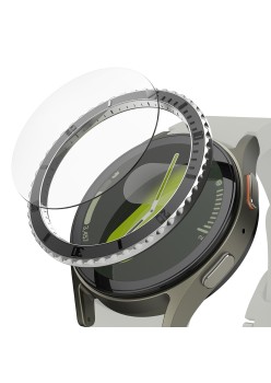 Rama Premium pentru Samsung Galaxy Watch7 40mm - Ringke Bezel Styling - Black Pattern3 (CB-GW7-40-96)
