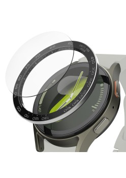 Rama Premium pentru Samsung Galaxy Watch7 44mm - Ringke Bezel Styling - Black Pattern1 (CB-GW7-44-98)