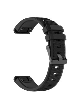 Curea pentru Instinct 2S/2S Solar/Approach S70 42mm/Forerunner 220/230/235/630/735 - Techsuit Watchband QuickFit 20mm (W058) - Black
