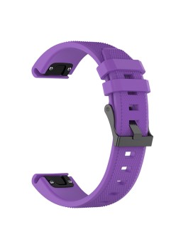 Curea pentru Instinct 2S/2S Solar/Approach S70 42mm/Forerunner 220/230/235/630/735 - Techsuit Watchband QuickFit 20mm (W058) - Purple