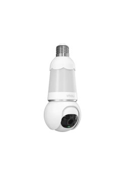 Camera de Supraveghere Wi-Fi, cu Detectare Rapida si Notificari - Imou Ranger Bulb Cam (IPC-S6DP-5M0WEB-E27) - White