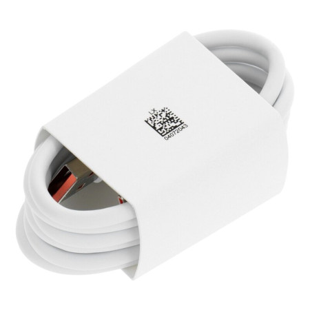 Cablu de Date USB la Tip-C, Super Fast Charging 6A, 66W, 1m, Huawei (LX04072043), White (Bulk Packing)