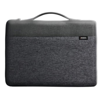 Geanta laptop Yesido Pânză Oxford impermeabilă, pentru tabletă, notebook max. 16", Grey