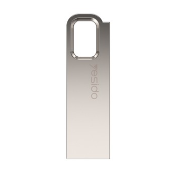 Card memorie Yesido USB 2.0, 128GB, Carcasă rezistentă la apă, din aliaj de zinc, Gold