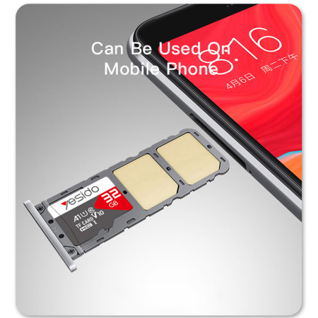 Card Memorie Yesido USB 2.0, Transmitere date/fișiere de mare viteză, 16GB, Black