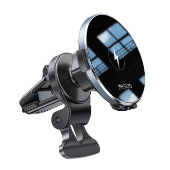 Suport telefon auto Yesido Magnetic Grip pentru aerisire, Black
