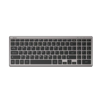 Tastatura wireless Yesido 2.4G Conexiune, pentru Laptop, Tableta, Windows, Mac, Linux, Grey