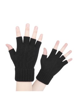 Manusi fara degete Dama - 17cm ST0014 - Black