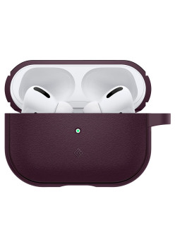Husa AirPods Pro Spigen Caseology Vault, Burgundy