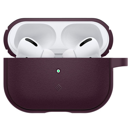 Husa AirPods Pro Spigen Caseology Vault, Burgundy