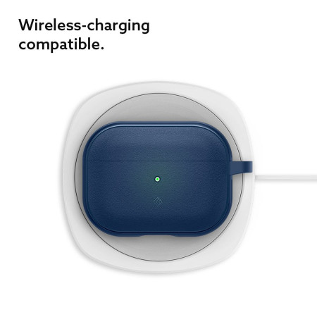 Husa AirPods Pro Spigen Caseology Vault, Navy Blue