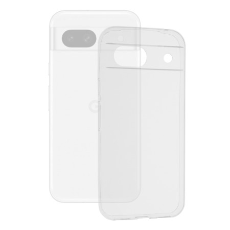 Husa Silicon compatibila Google Pixel 8a, Pastreaza Originalitatea, Transparent 