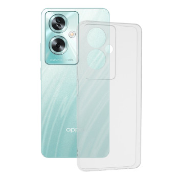 Husa Silicon compatibila Oppo A79 5G, Pastreaza Originalitatea, Transparent 
