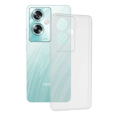 Husa Silicon compatibila Oppo A79 5G, Pastreaza Originalitatea, Transparent 