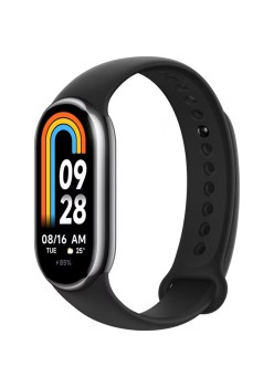 Ceas Inteligent 1.62 inch, AMOLED, 190mAh, Bluetooth 5.1 - Xiaomi Smart Band 8 - Black