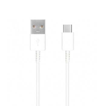 Cablu de Date Type-C 25W, 1.5m - Samsung EP-DG970BWE (GP-TOU021RFAWW) - White (Bulk Packing)