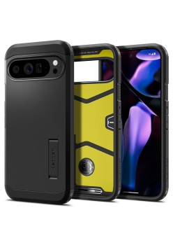 Husa pentru Google Pixel 9 Pro XL - Spigen Tough Armor - Black