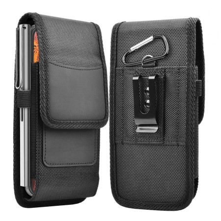 Husa telefon curea pentru exterior, Multifuncțională, L size, 15x8x2.5cm, 6 inch, Black