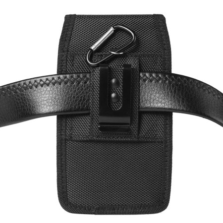 Husa telefon curea pentru exterior, Multifuncțională, L size, 15x8x2.5cm, 6 inch, Black