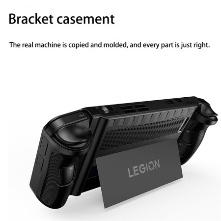 Husa compatibila Lenovo Legion Go, Rugged TPU, Black