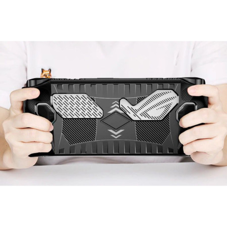 Husa compatibila Asus ROG Ally Rugged TPU, Negru