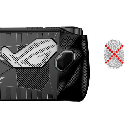 Husa compatibila Asus ROG Ally Rugged TPU, Negru
