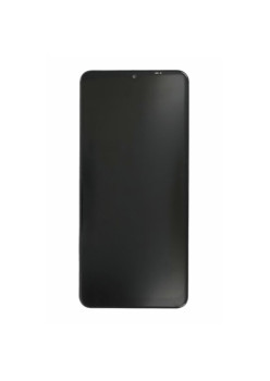 Ecran Compatibil cu Samsung Galaxy A12, cu Touchscreen si Rama, Black