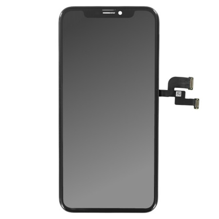 Ecran Compatibil cu iPhone X, OLED cu Touchscreen si Rama, Black