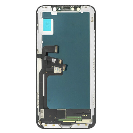 Ecran Compatibil cu Apple iPhone X, In-Cell LCD cu Touchscreen si Rama, Black