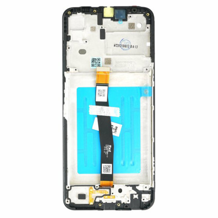 Ecran cu Touchscreen si Rama Compatibil cu Samsung Galaxy A22 5G, Black