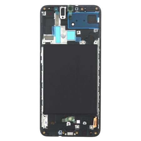 Ecran cu Touchscreen si Rama Compatibil cu Samsung Galaxy A70, SM-A705F, Black