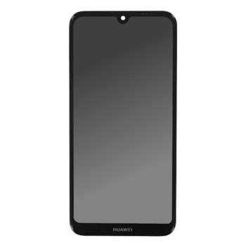 Ecran cu Touchscreen si Rama Compatibil cu Huawei Y7 2019, Black