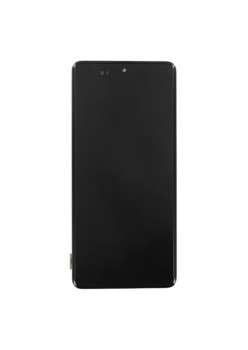 Ecran cu Touchscreen si Rama Compatibil cu Samsung Galaxy A71 SM-A715F, Black