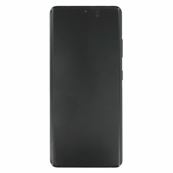 Ecran cu Touchscreen si Rama Compatibil cu Samsung Galaxy S21 Ultra 5G, SM-G998B,  Phantom Black