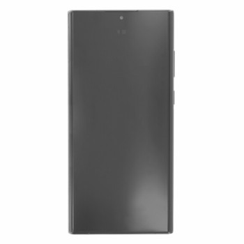 Ecran cu Touchscreen si Rama Compatibil cu Samsung Galaxy S22 Ultra 5G, Black