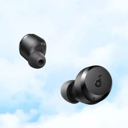 Casti Fara Fir BT5.3, IPX5, TWS, Anker A25i, Black