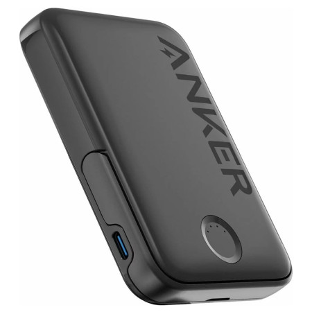 Baterie Externa Wireless, 5000mAh, 7.5W, Anker, Black