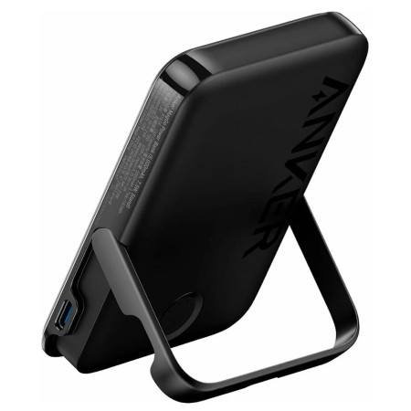 Baterie Externa Wireless, 5000mAh, 7.5W, Anker, Black