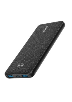 Baterie Externa 2x USB, Tip-C, 10000mAh, 18W, Anker PowerCore III Sense 10K,  Black