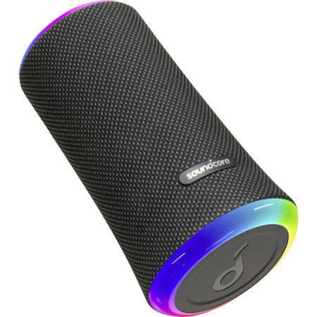 Boxa Portabila Bluetooth cu Lumini LED, 20W, Anker Flare II, Black