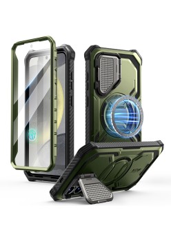 Husa pentru Samsung Galaxy S25 + Folie - I-Blason Armorbox - Guldan