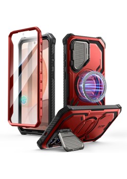 Husa pentru Samsung Galaxy S25 Plus + Folie - I-Blason Armorbox - Ruddy