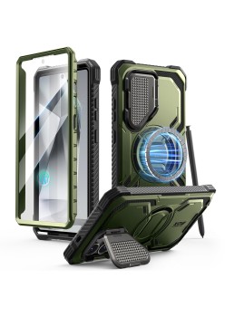 Husa pentru Samsung Galaxy S25 Ultra + Folie - I-Blason Armorbox - Guldan
