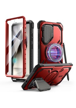 Husa pentru Samsung Galaxy S25 Ultra + Folie - I-Blason Armorbox - Ruddy