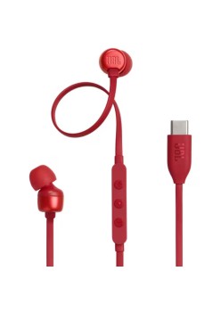 Casti cu Fir, Mufa Type-C - JBL 310C - Red