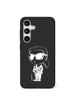 Husa pentru Samsung Galaxy S25 - Karl Lagerfeld Silicone Graffiti MagSafe - Ikonik