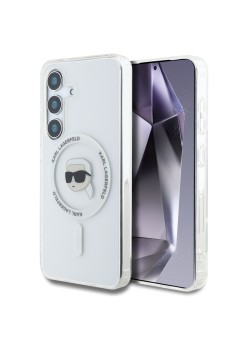 Husa pentru Samsung Galaxy S25 - Karl Lagerfeld IML 2 MagSafe - Karls Head