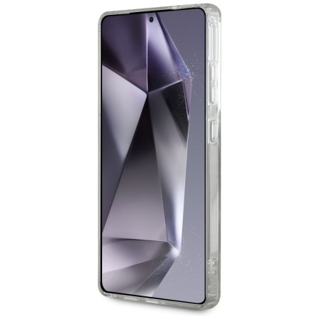 Husa pentru Samsung Galaxy S25 Ultra - Karl Lagerfeld IML Rhinestones Luxury - Transparent Karl Head