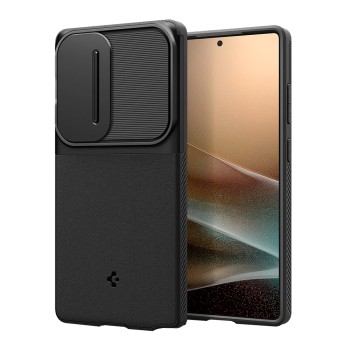 Husa Samsung Galaxy S25 Ultra - Spigen Optik Armor - Black