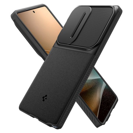 Husa Samsung Galaxy S25 Ultra - Spigen Optik Armor - Black